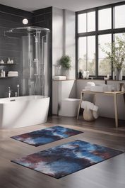 Mijölnir Juego de alfombrillas de baño CT-5051 de 2 piezas